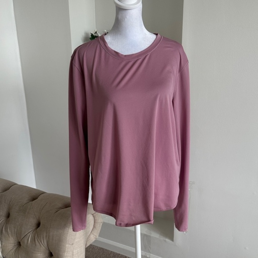 lululemon athletica Dusty Rose Long Sleeve Top